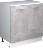 Vicco Uitbreidingskast Rion, Beton/Wit, 80 x 46 cm