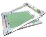 Trobak 20044 Inspectieklep Alu-ECO 500x500mm, met 12,5mm inleg gelijmd, aluminium