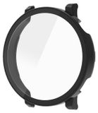 Wigento Huawei Watch GT 5 41mm: plastic PC horlogekast + beschermend hardglas, zwart