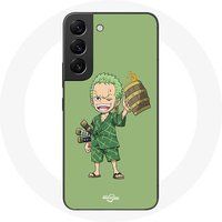 Maniacase Case voor Samsung Galaxy S22 One piece Manga Roronoa Zoro