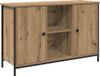 vidaXL Tv-meubelset 101 x 35 x 65 cm artisan eiken bewerkt hout