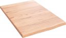 vidaXL Wastafelblad 40x60x2 cm Massief Eikenhout Lichtbruin Behandeld