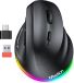 Meetion BTM010R - Verticale Ergonomische Draadloze Muis