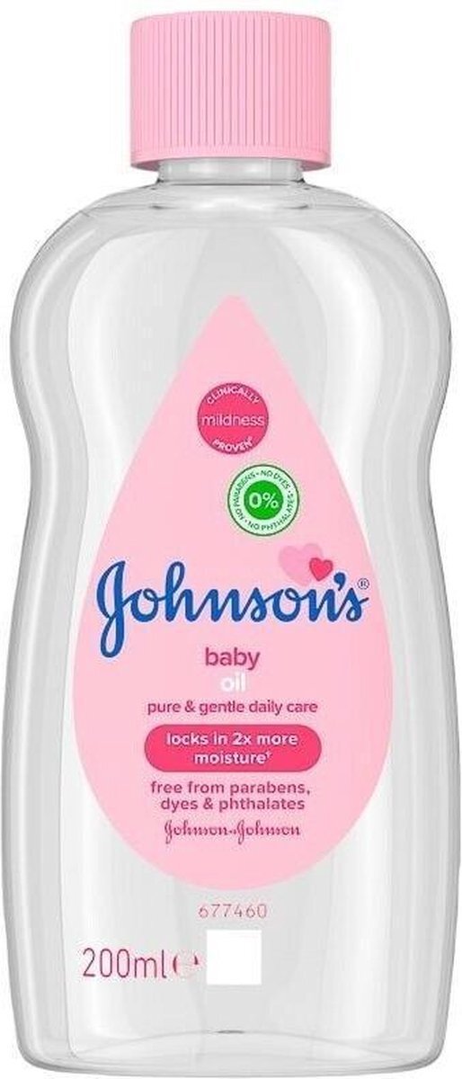 Johnsons Johnson's Babyolie Roze - 500ml