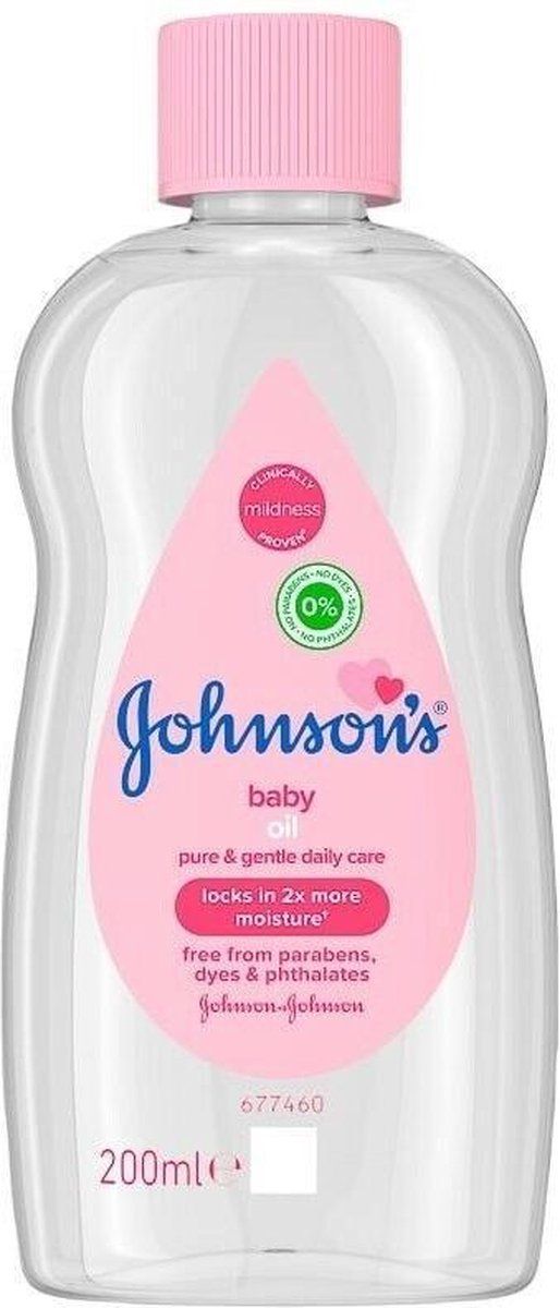 Johnsons Johnson's Babyolie Roze - 500ml
