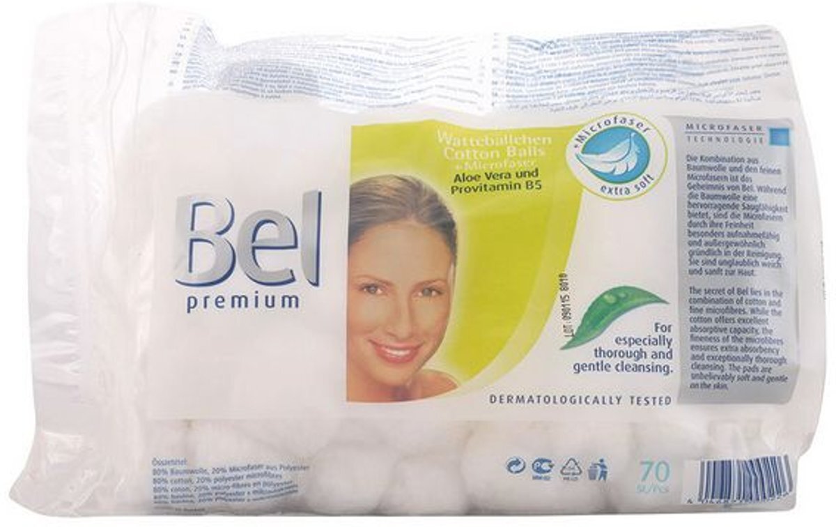 - BEL PREMIUM algodÃ³n bolas 70 pz