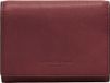 LIEBESKIND BERLIN Portemonnee LOU 2 3D Leather Louisa Wallet Berry Wijnrood