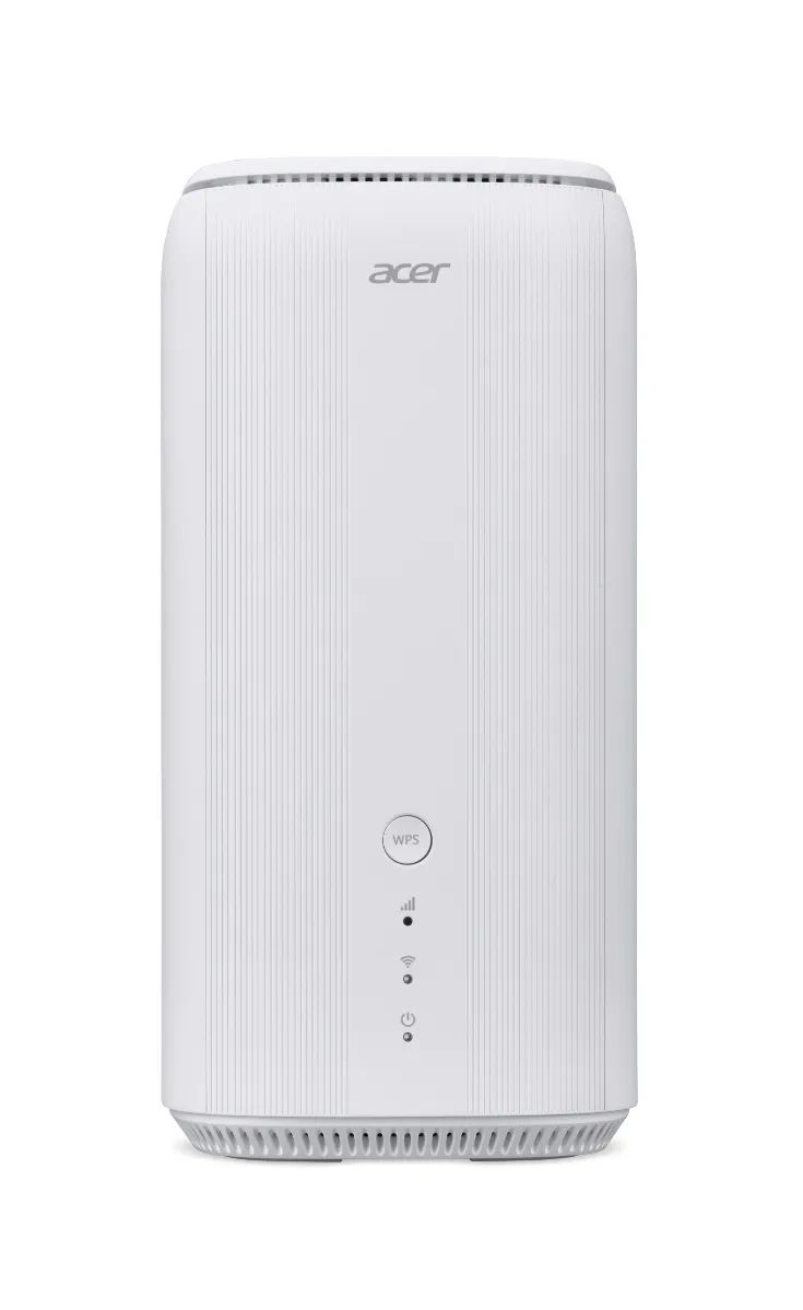 Acer Connect X6E 5G CPE - Wi-Fi 6E Router - Tri-band - Gigabit Ethernet - White