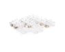 Plug RJ45 Cat6, 8 draden, ideaal voor netwerken, compatibel met hogesnelheidsapparaten, verpakking van 50 stuks