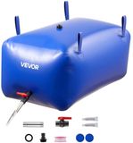 VEVOR Wateropslagzak, 240L PVC Zachtwaterzak, Wateropslagcontainer, Lekvrije en Slijtvaste Camperwatertank voor Buitenirrigatie, Kamperen