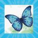 Diamond Dotz Papillon Bleu