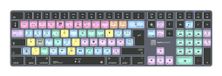 Logickeyboard LKB-FCPX10-TM-UK Bluetooth QWERTY Engels Grijs, Titanium Toetsenbord