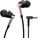 1MORE Triple Driver In-Ear Oortelefoon Hi-Res Hoofdtelefoon met hoge resolutie, Bass Driven Sound, MEMS Mic, In-Line Remote, High Fidelity voor Smartphones/PC/Tablet - E1001 Goud