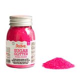 DECORA glittersuiker Fuchsia 100 g