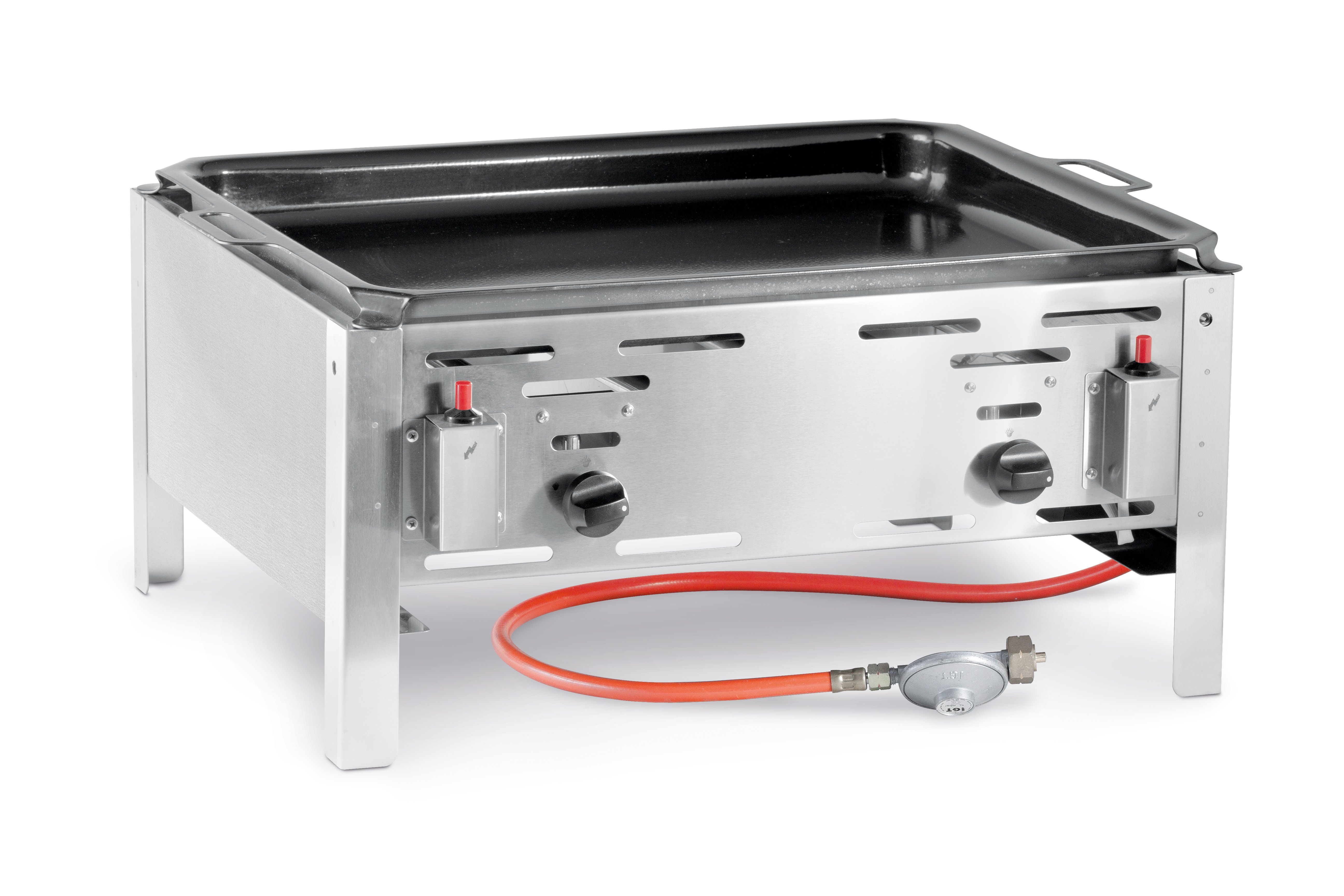 Hendi BAKE-MASTER MAXI Grill Tafelblad - Gas - RVS - 11600W