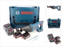 Bosch Professional Bosch GSA 18 V-LI Professional 18 V accu reciprozaag + L-Boxx + 2x accu 5.0Ah + 1x oplader