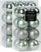 Christmas Decoration Koopman International Kleine kerstballen - 40x st - 3 en 5 cm - mintgroen - kunststof - kerstversiering