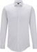 Hugo Boss BOSS Hank slim fit overhemd - popeline - wit - Strijkvriendelijk - Boordmaat: 46