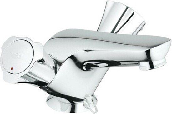 GROHE Costa Wastafelmengkraan Chroom - Metalen Grepen - 21100001
