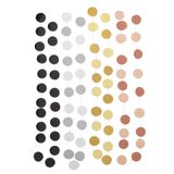 Boltze Home Guirlande lidra l195cm noir/or/or rose/argent