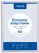 Europel clicklijst Economy, 32 mm, ft A0, zilver