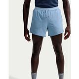 Nike STRIDE 5IN Hardloopshorts Heren - blauw, zilver, Maat XXL
