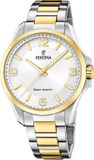 Festina Herenhorloge Analoog Solar van Roestvrij Staal 316l Meerkleurig