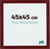 Your Decoration Cadre photo 45x45 cm MDF Rouge vin balayé Mura