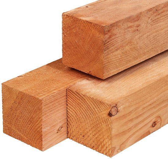 Merkloos Tuindeco Paal Red Class Wood 14,0x14,0x400 cm
