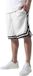 Urban Classics Stripes Mesh Korte broek - 5XL - Wit