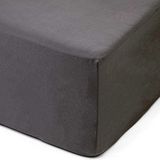 Amago Hoeslaken, 50 cm Diepe, 100% Katoen, 200 x 200 cm - Antraciet