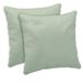 Giovanni Dolcinotti Atlanta Set van 2 decoratieve kussenhoezen voor bank, 40 x 40 cm, 100% katoen, hoezen met ritssluiting, bamboe