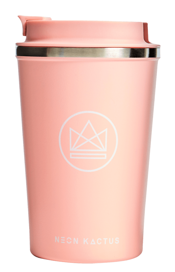 Neon Kactus INCOCU04 Roze Roestvrijstalen Beker - 1 Stuk