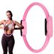 Anneau de yoga et Pilates - Ø 38 cm avec double poignées - Flexible pour entraînement du tronc