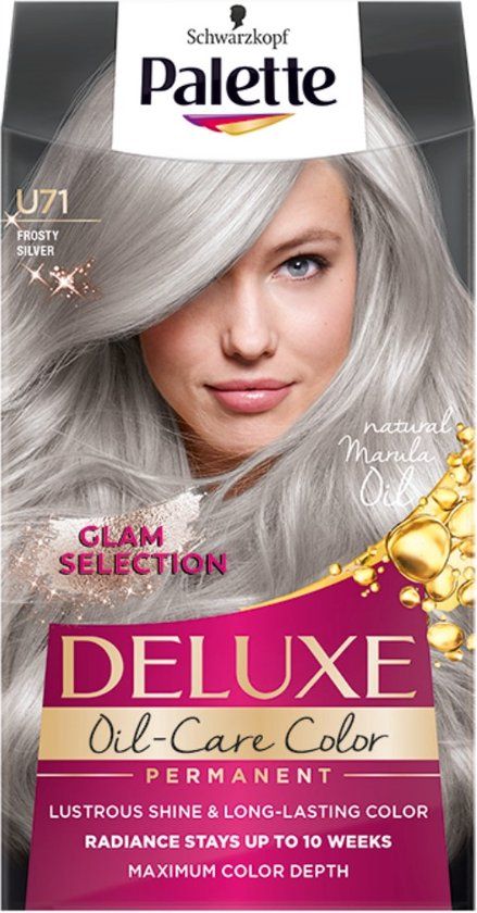 Schwarzkopf Poly Palette Haarverf U71 Puur Zilvergrijs - 115ml