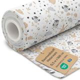 Katoenen Stof per Meter Zuiver Katoen 0.5 M – Naaistof Decoratiestof voor Patchwork Kleding Kussens Gordijnen Voering Ademend Huidvriendelijk en Zacht Uilen