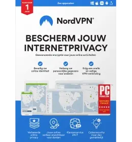 NordVPN aanbieding | 12 maanden licentie | 6 apparaten | Windows | Mac | Android | iOS