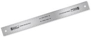 StewMac SM0673 Snaarverdelingsliniaal RVS