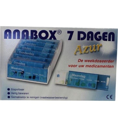 Spruyt Hillen Anabox 7 dagen azuur 1 ST