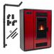 THUNDER THUNDER ARIA-RED 11 kW Pose libre Acier avec WiFi Commande par application possible Télécommande Rouge