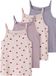 NAME IT NKFSTRAP TOP 4P AOP NOOS Meisjes Onderhemden
