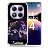 Cokitec Xiaomi Redmi Note 14 Pro 5G Stier Sterrenbeeld Versterkte Hoes