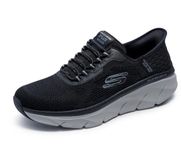 Skechers Slip-ins: D'Lux Walker 2.0 - Rezinate, Mannen, Zwart, Sneakers, maat: 43