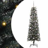 vidaXL Kunstkerstboom met 150 LED Groen 150 cm PVC en Plastic en Staal