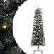 vidaXL Kunstkerstboom met 150 LED Groen 150 cm PVC en Plastic en Staal
