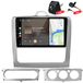 Ford Focus MK2 (2004-2011) Autoradio avec caméra et microphone, 4+64Go, Carplay, Android Auto, GPS, Wi-Fi, Bluetooth, DAB+ et RDS