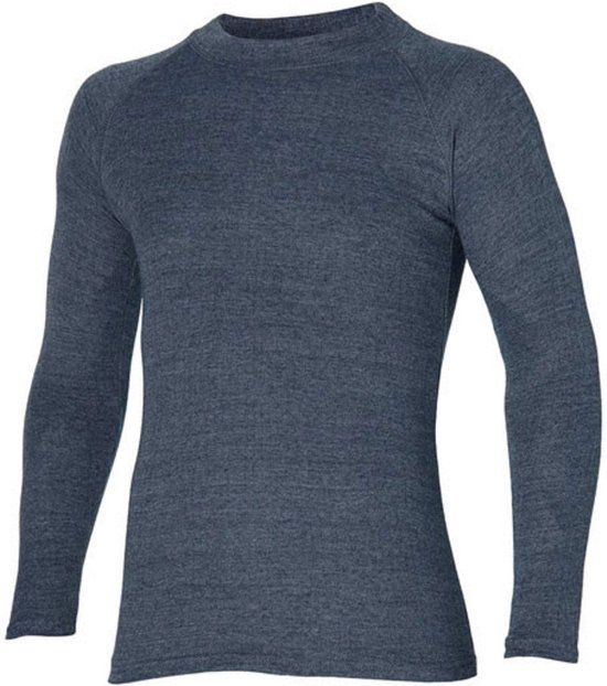 Heatkeeper Thermoshirt Heren Lange Mouw Ronde Hals Katoen/Polyester Antraciet Maat L