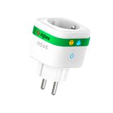 NOUS A7Z ZigBee Smart Socket met Energiemonitoring, 16A, App en Stembediening, Timer en Schema's, Compatibel met Alexa, Google Home, Home Assistant, Tuya, Vereist ZigBee Hub