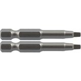 Labor Labor schroefbit Vierkant 2x50mm (2 Stuks)