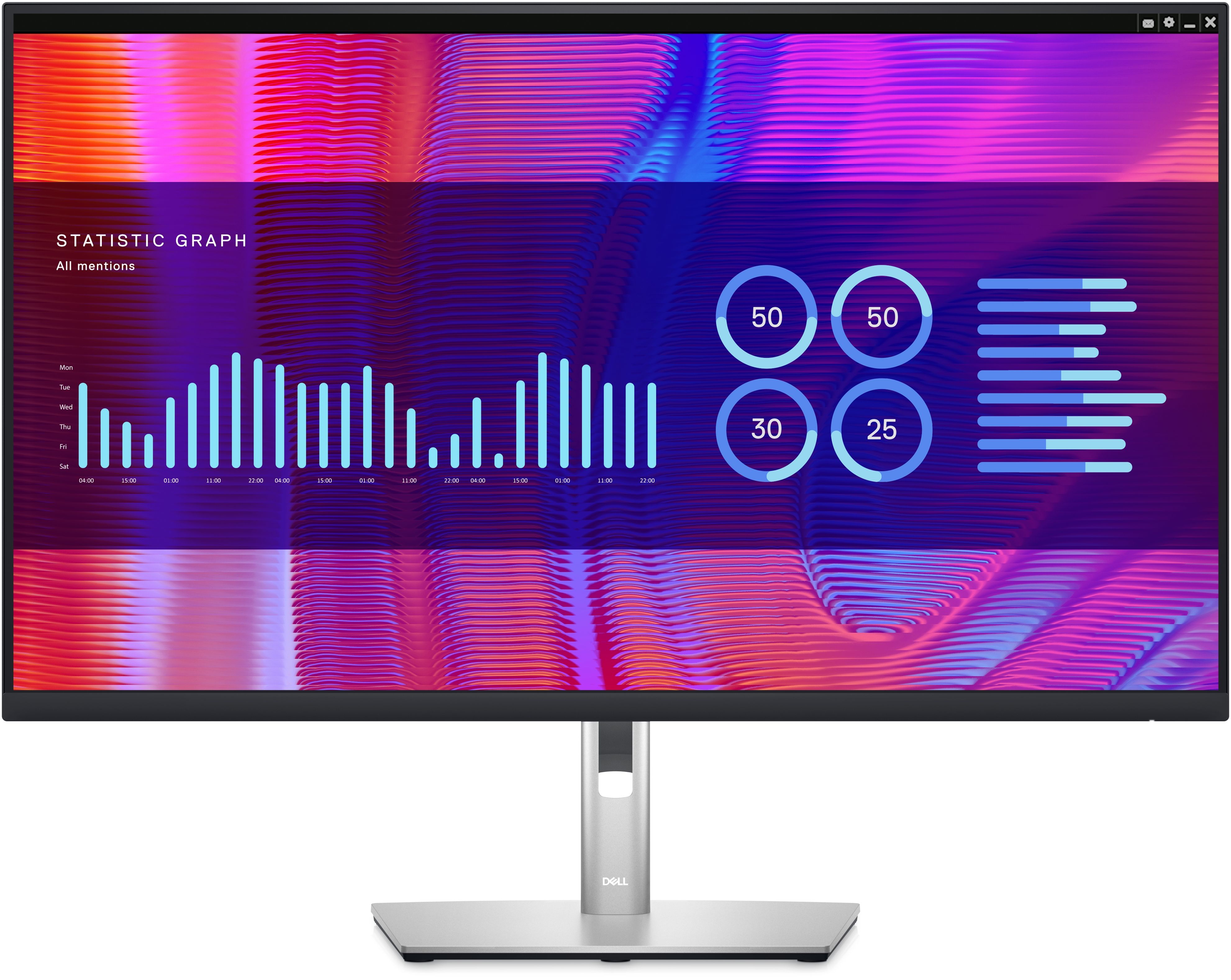 DELL P3223DE - 31.5" Quad HD Monitor - 2560 x 1440, IPS, LED, USB-C